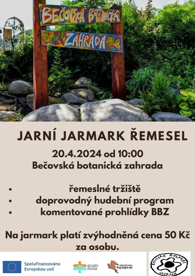 MojeTrhy.cz: Jarní jarmark řemesel Bečov nad Teplou